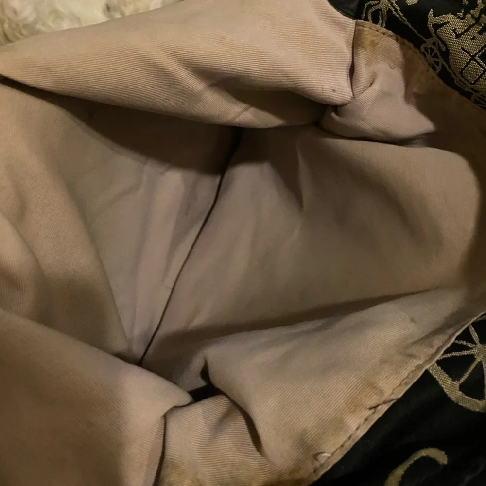 ✨GUC✨Coach Black and Tan shoulder Bag - Picture 4 of 5